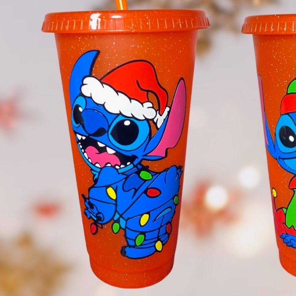 Stitch Christmas Cup